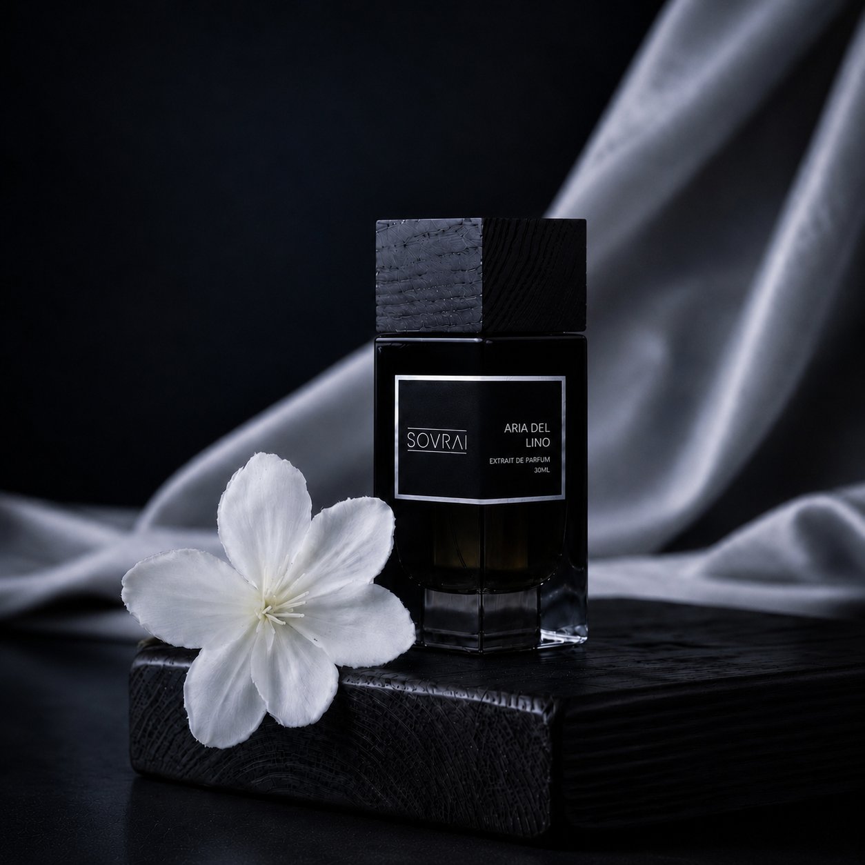 Clean Linen Floral Extrait de Parfum | SOVRAI Aria del Lino SOVRAI INC.