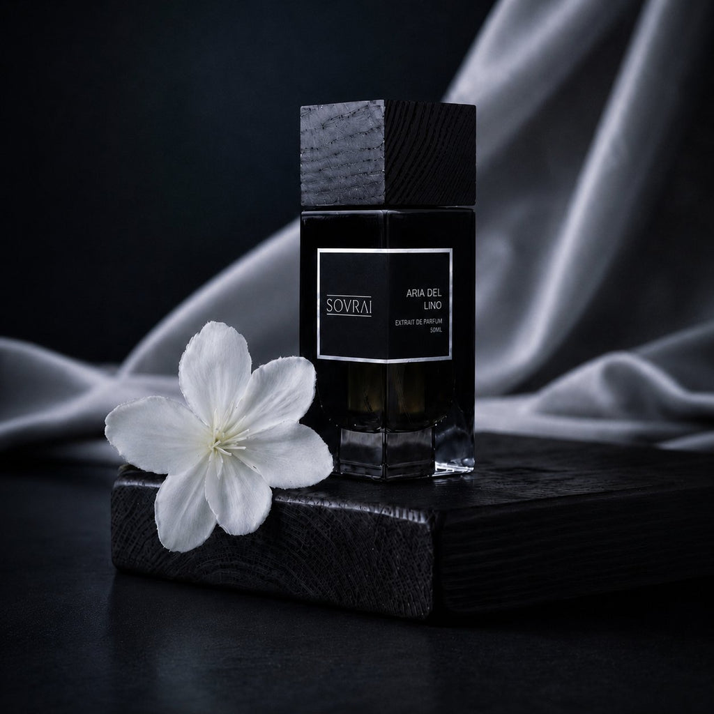 Clean Linen Floral Extrait de Parfum | SOVRAI Aria del Lino SOVRAI INC.