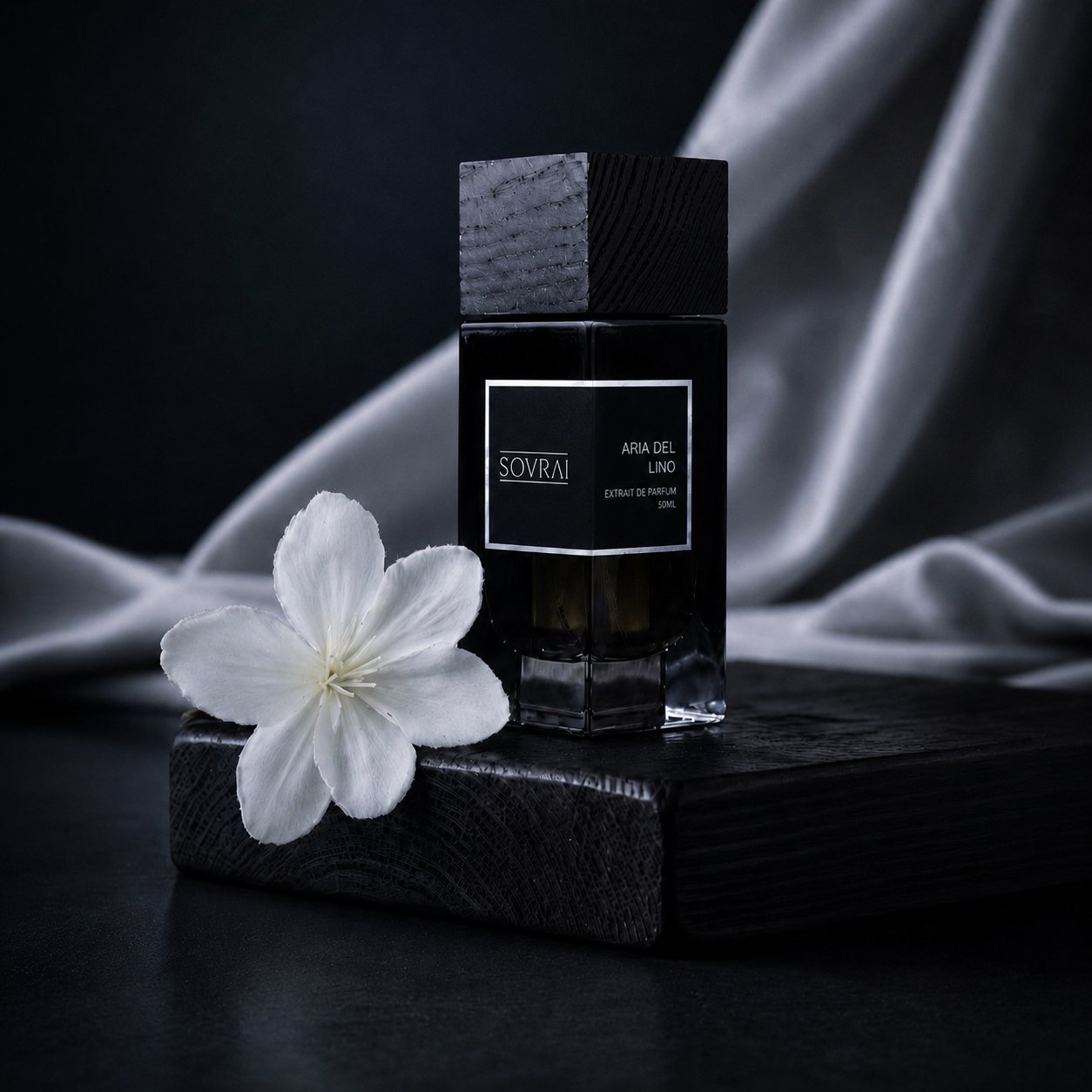Clean Linen Floral Extrait de Parfum | SOVRAI Aria del Lino SOVRAI INC.