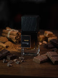 SOVRAI Dulcet 30ML extrait de parfum bottle with chocolate, caramel and cinnamon